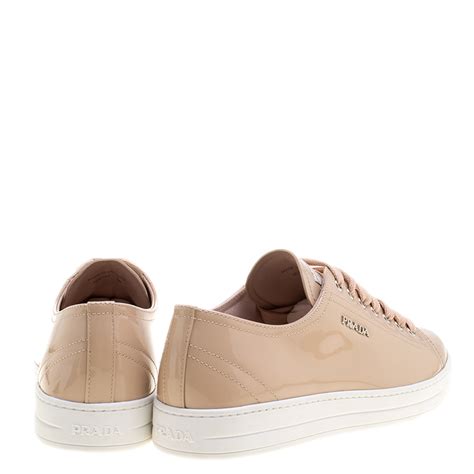 prada beige sport shoes